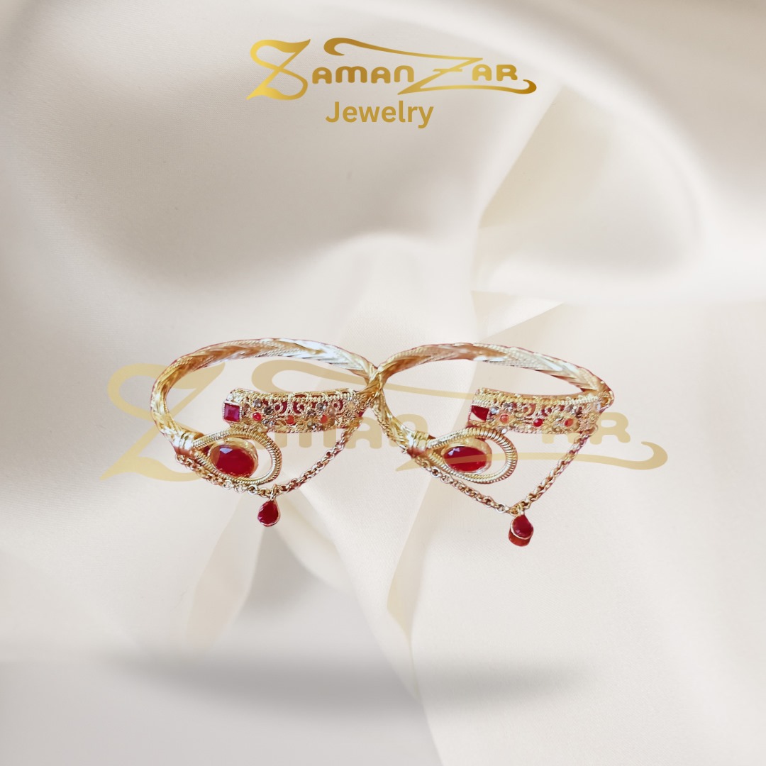 Red Stones Bangle